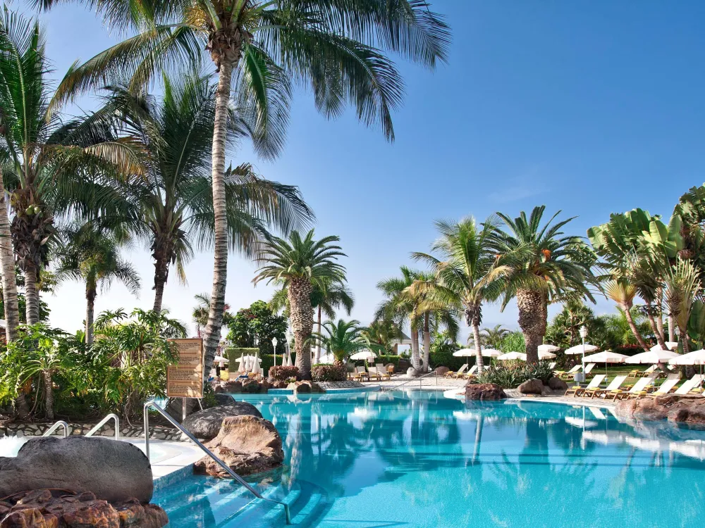 Poolen på Hotell Jardines de Nivaria, Playa de Fanabe Teneriffa