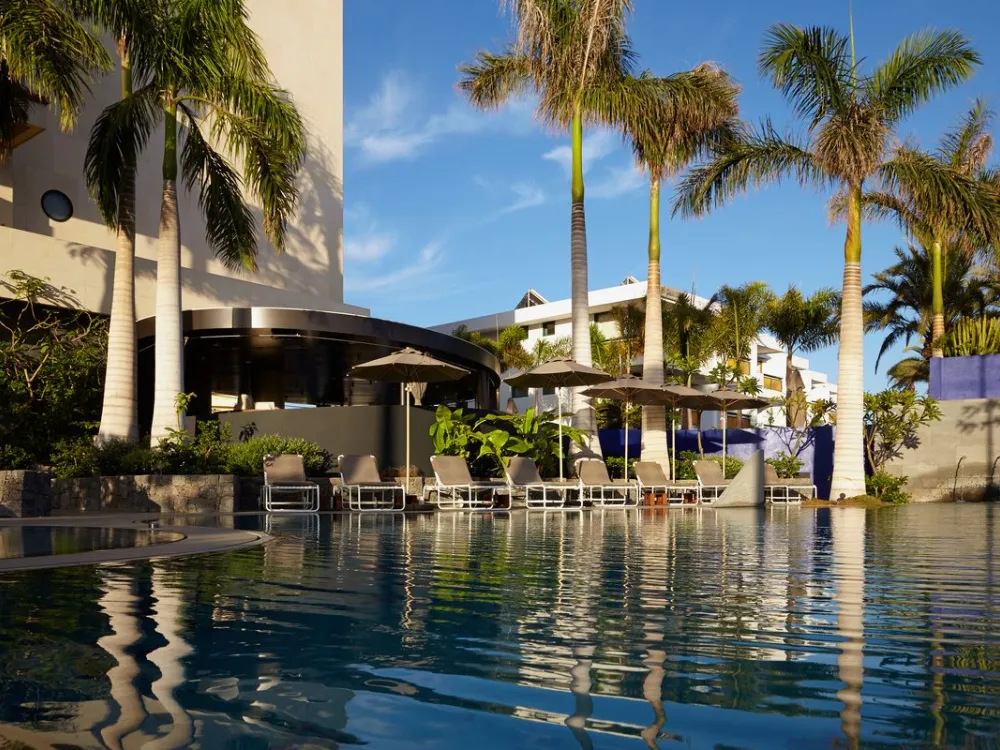 Pool på Hotell Bohemia Suites&Spa, Playa del Inlgés Gran Canaria