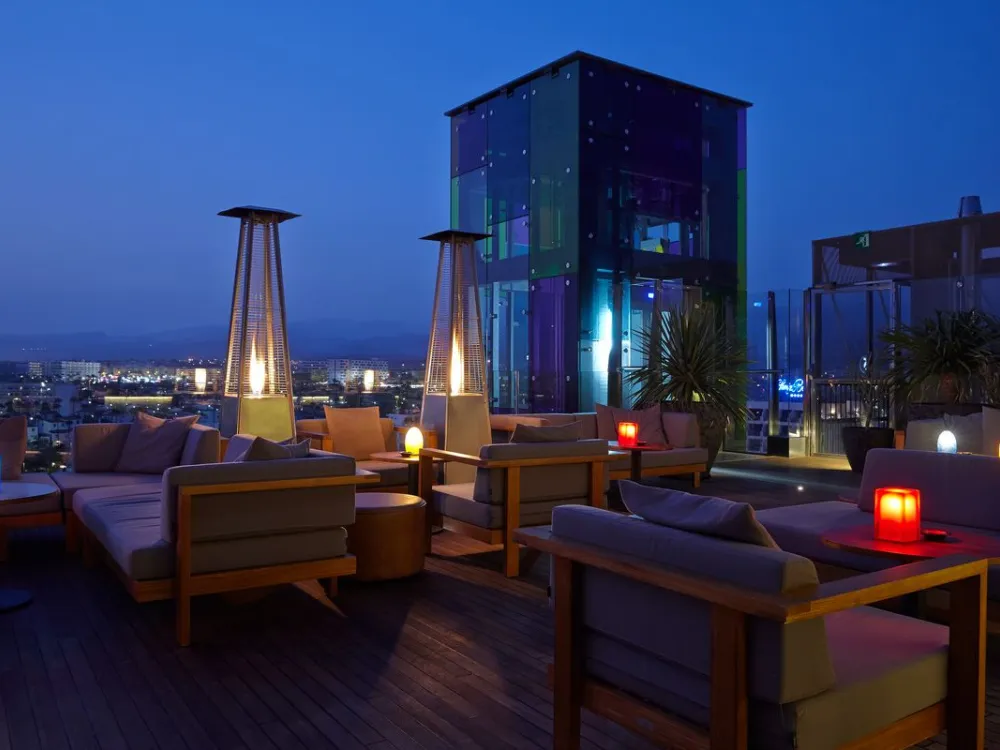 Takterass Hotell Bohemia Suites&Spa, Playa del Inlgés Gran Canaria