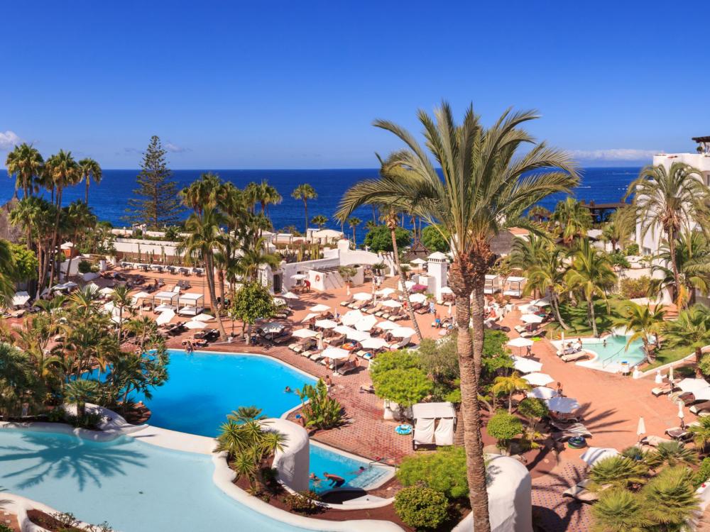 Hotell Jardin Tropical: Beach club & subtropisk trädgård – nära till allt!
