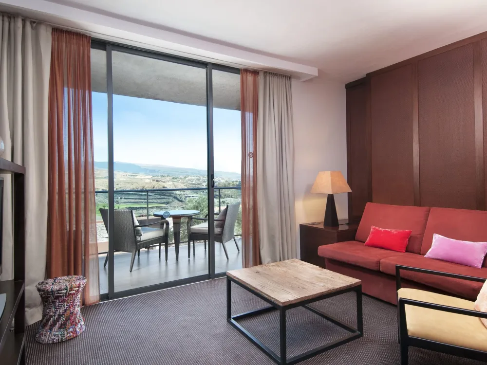 Utsikt över golfbanan Hotell Sheraton Gran Canaria Salobre Golf Resort, Las Palmas Gran Canaria