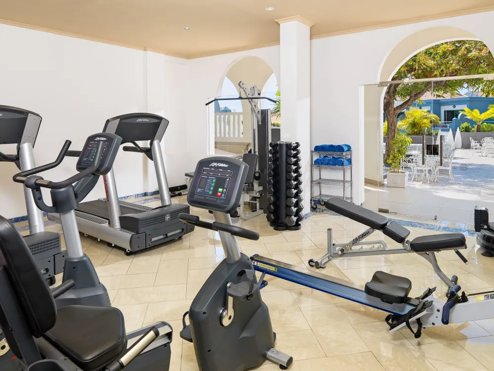 Gym på Hotell Colon Guanahany, Playa de las Americas Teneriffa
