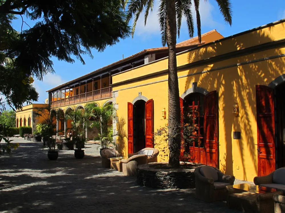 Terass på Hotell Christina, Las Palmas Gran Canaria