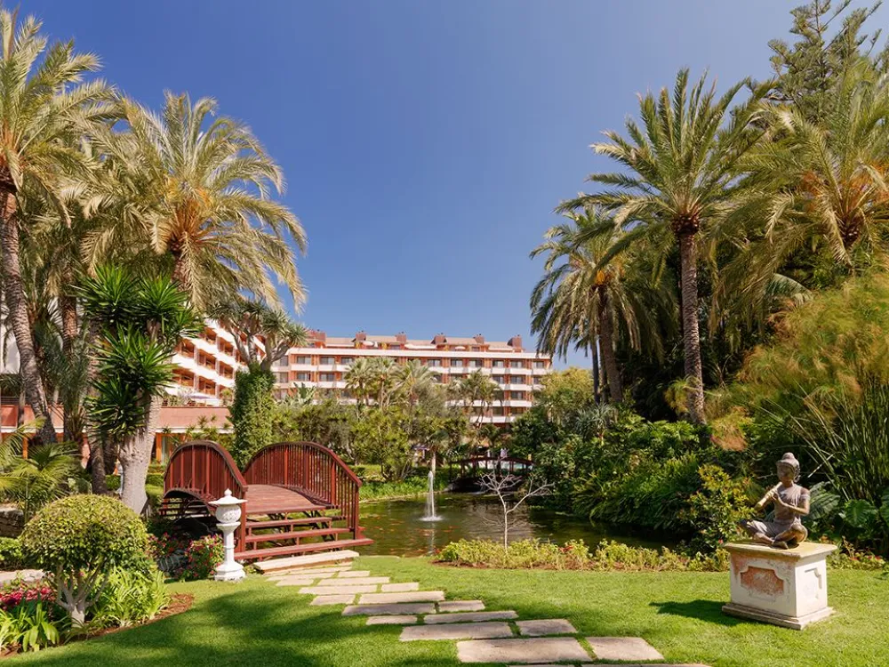 Oriental trädgård på Hotell Botanico & The Oriental Spa Garden, Puerto de la Cruz Teneriffa
