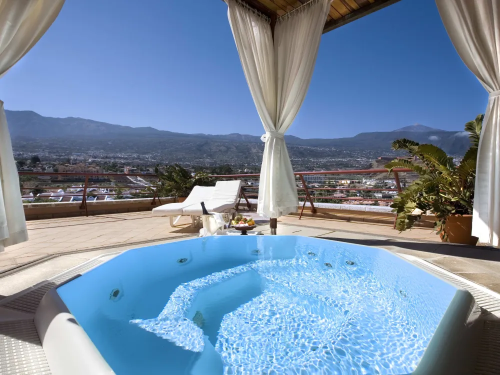 Privat jacuzzi på Hotell Botanico & The Oriental Spa Garden, Puerto de la Cruz Teneriffa