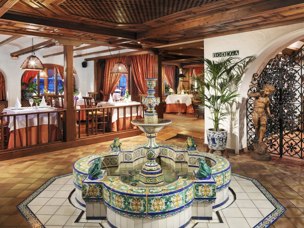 Restaurang på Hotell Botanico & The Oriental Spa Garden, Puerto de la Cruz Teneriffa