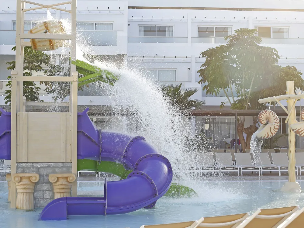 Vattenpark på Hotell Lanzarote Aequora Suites, Puerto del Carmen