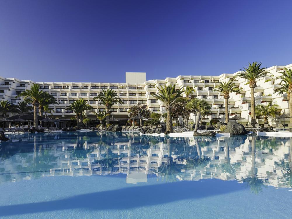Pool på Hotell Melia Salinas, Costa Teguise Lanzarote