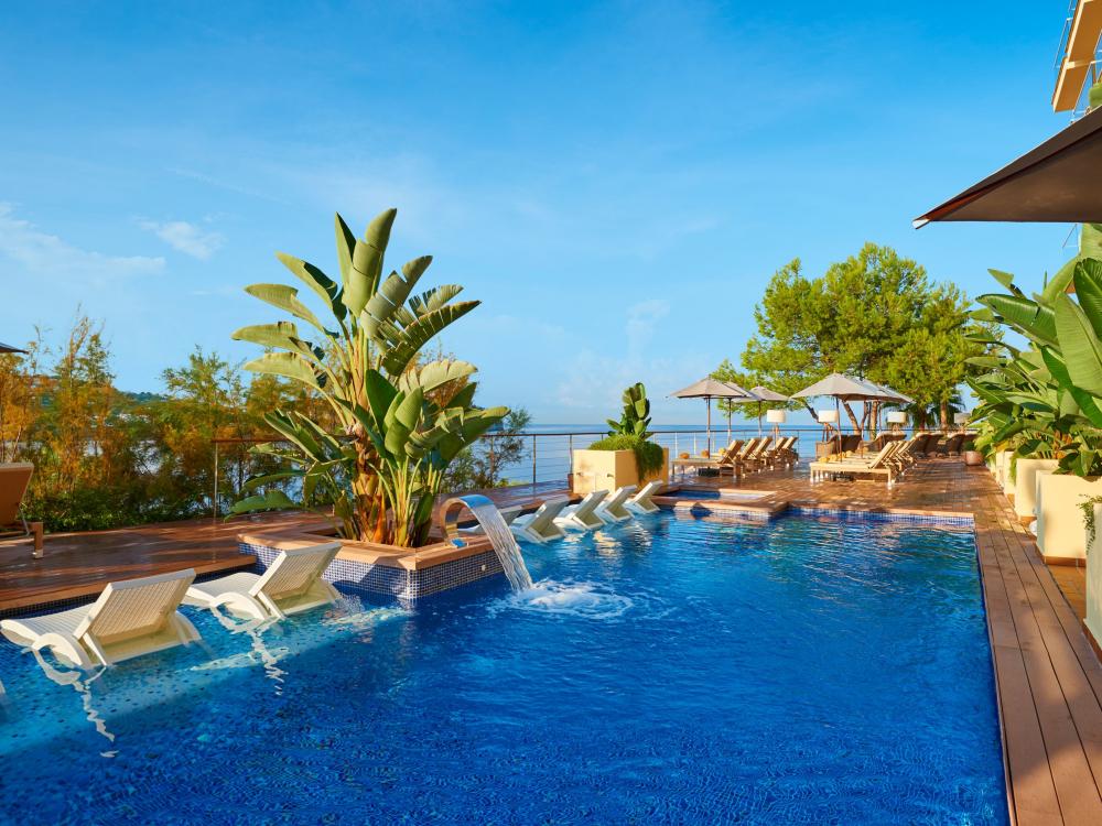 Pool på Iberostar Suite Hotel Jardin del Sol, Santa Ponsa Mallorca