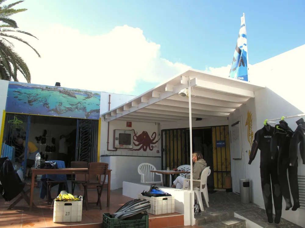 Dykning, Arena Dorada, Puerto del Carmen Lanzarote, Signaturresor
