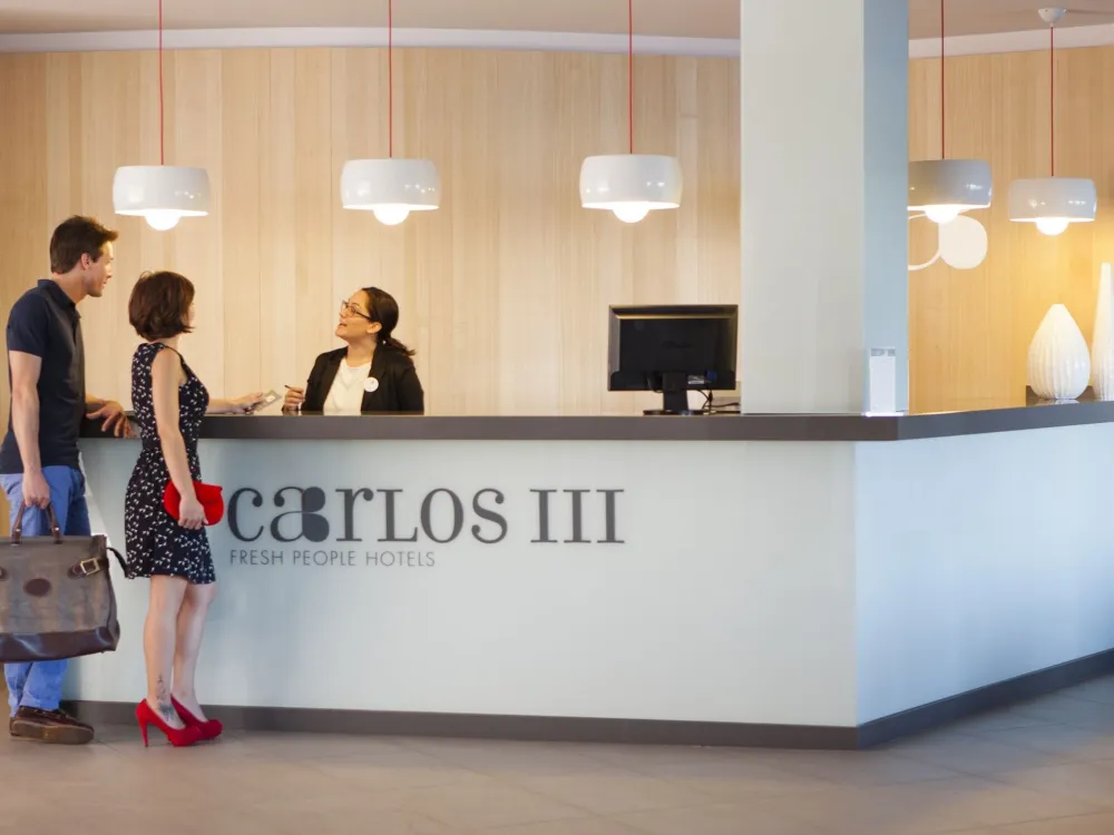 Reception, Hotell Artiem Carlos III, Es Castell, Menorca, Signaturresor