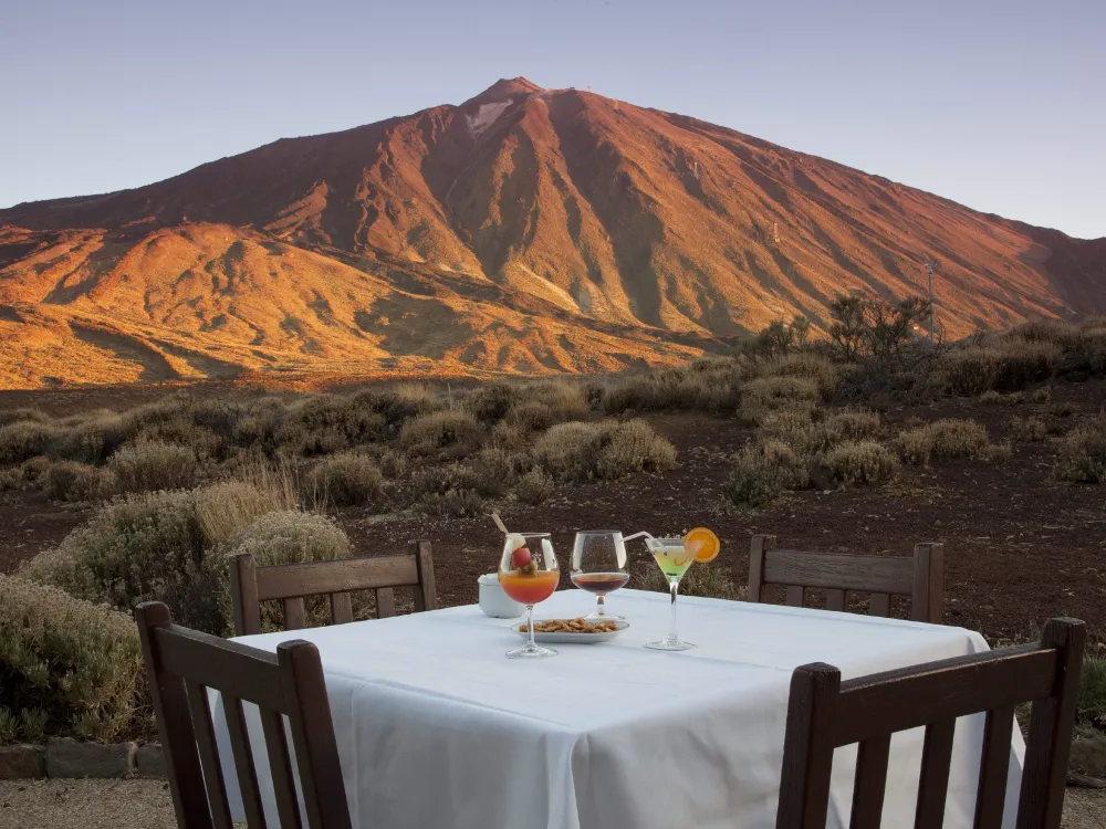Utsikt över bergen, Parador Hotel Canadas de Teide, Teneriffa, Signaturresor